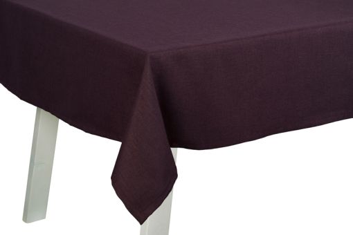Pichler Tischdecke 150x250 cm Panama pflaume 100% PES 