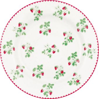 Greengate Teller 20,2 cm Berry white 