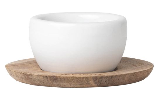 Räder Dining Eierbecher mit Unterteller Weichei 7x7x3 cm 