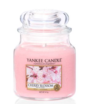 Yankee Candle Kerze mittel Cherry Blossom 
