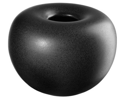 ASA Selection Vase Black Iron Stone L 18 cm B 18 cm H 12 cm 