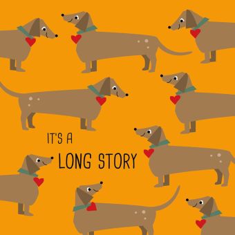Paperproducts Servietten 33x33 cm Long Story orange 