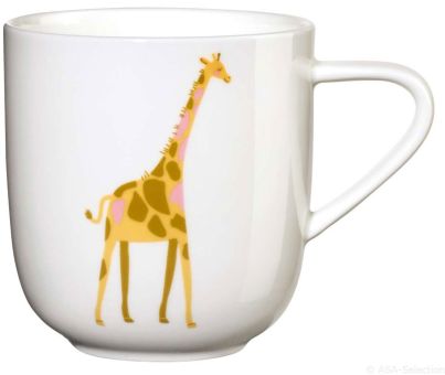 ASA Selection Henkelbecher Giraffe Gisèle Kids L 8 cm B 8 cm H 8,5 cm 