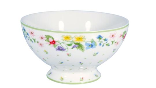 Greengate Suppenschale 15 cm Karolina white 