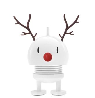 Hoptimist Reindeer Bumble XS White 