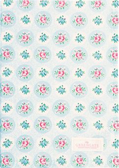 Greengate Geschirrtuch 50x70 cm Elle pale blue 100 % Baumwolle 