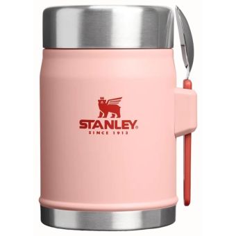 Stanley The Legendary Classic Food Jar + Spork 0.41 L Peach Rose 