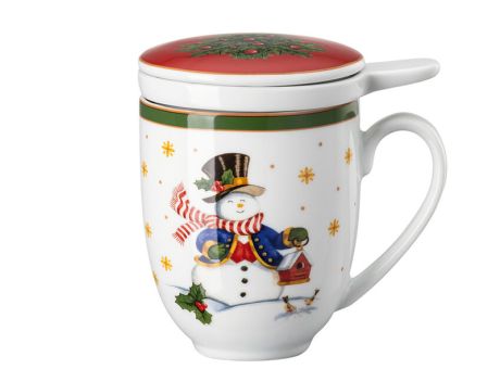 Hutschenreuther Tee-Becher Set 3-tlg.Happy Wintertime 