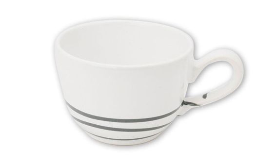 Gmundner Keramik Pur Geflammt Grau Kaffeetasse Glatt 0,19 L 