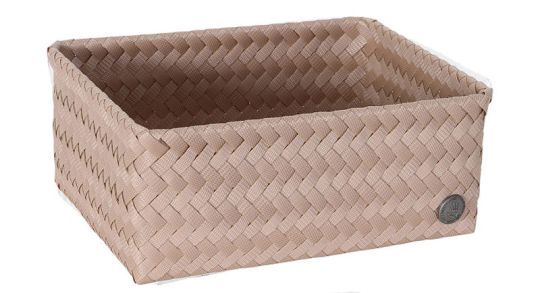 Handed By Korb rechteckig Fit Medium high caffè latte 