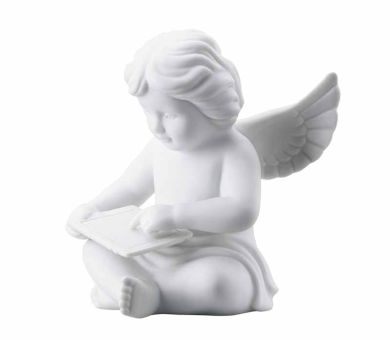 Rosenthal Engel mit Tablet Gross Weiss Matt 