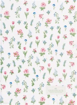 Greengate Geschirrtuch 50x70 cm Estrid white 100 % Baumwolle 