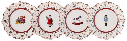 Villeroy & Boch Toy's Delight Jubiläums-Teller Set 4tlg. 