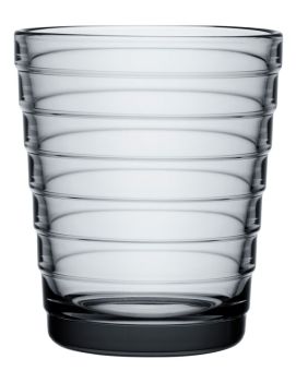 iittala Aino Aalto Glas 22 cl grau 