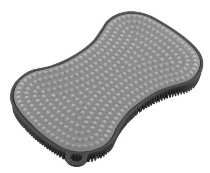 Cookline Scrubby 13x8 cm anthrazit/grau 