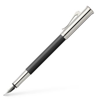 Graf von Faber-Castell Füllfederhalter Guilloche Schwarz F 