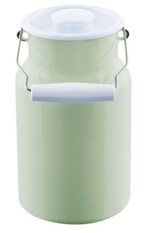 Riess Milchkanne mit Deckel 2L Bunt - Nilgrün 