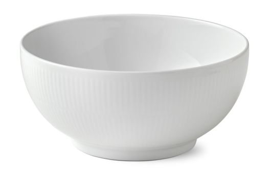 Royal Copenhagen White Fluted Schale 21 cm 