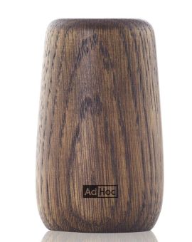 AdHoc Pfeffer- / Salzstreuer Yoko H 7,5 cm Naturholz Eiche Geölt dunkel 