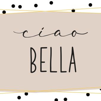 Paperproducts Design Servietten 33x33 cm Ciao Bella 