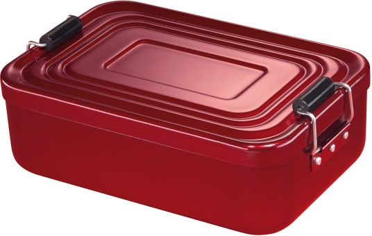 Küchenprofi Lunch Box Aluminium rot groß 