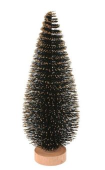 Gift Company Dekobaum mit Glitzer Seoul H40 cm schwarz 