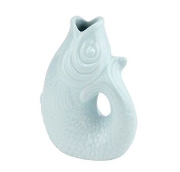 Gift Company Monsieur Carafon Fisch Vase S blue horizon 1,2 L 