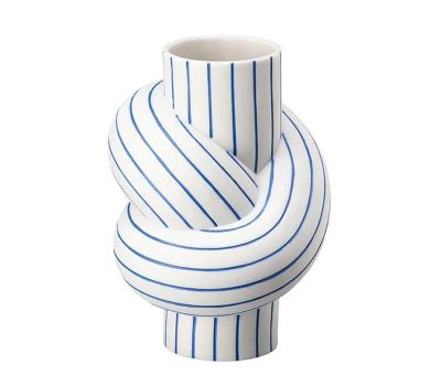 Rosenthal Studio Line Node Stripes Vase 12 cm Blueberry 