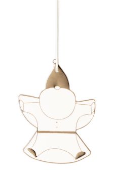 Räder Anhänger Santa´s Schneeengel L.6cm B.4,5cm 