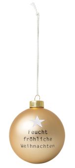 Räder Lustige Kugel Feucht fröhliche Weihnachten D.8cm 