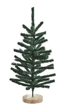 Gift Company Silva Deko-Weihnachtsbaum beflockt H45 cm grün 
