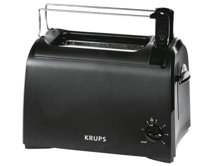 Krups Toaster KH 1518 Schwarz Matt 