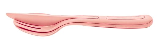 Koziol Besteck-Set 3-teilig Klikk sweet pink 