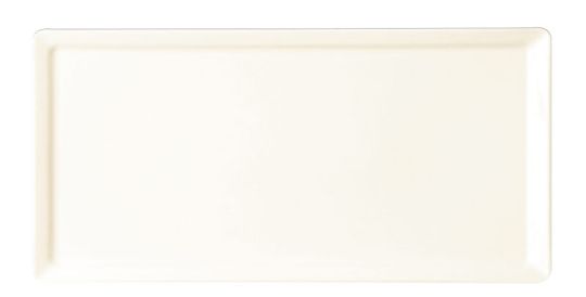 RAK Porcelain Allspice Ivoris white Platte rechteckig Wasabi L 28.2 cm / W 14.2 cm / Ht. 1.6 cm 