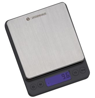 Zassenhaus Digitale Kaffeewaage Barista Schwarz 