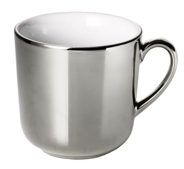 Dibbern Solid Color Platin Becher mit Henkel 0,32 L 