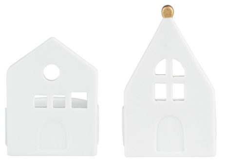 Räder Lichthäuschen Set Gästehaus & Traumhaus 5x6x6,5/8 cm 