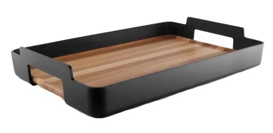 Eva Trio Serviertablett 34x50 cm Nordic kitchen Black 