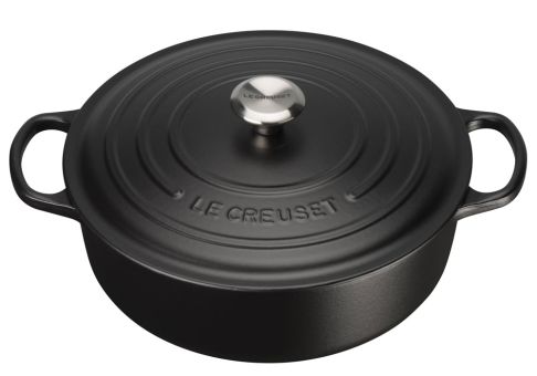 Le Creuset Gourmet Bräter Signature 30 cm Schwarz 
