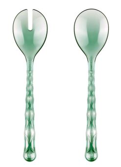 Guzzini Salatbesteck Vanity Matcha green 