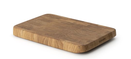Continenta Schneidebrett 27x18x2,6 cm Eiche Stirnholz 