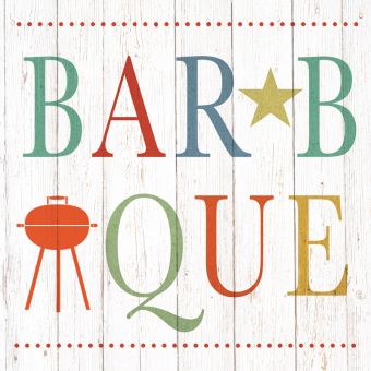 Paperproducts Design Servietten 25x25 cm 20 Stk. Summer Barbeque 