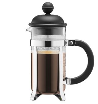 Bodum Kaffeebereiter 3 Tassen 0,35 L Caffettiera schwarz 