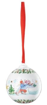 Hutschenreuther Porzellankugel Weihnachtskugel 2025 