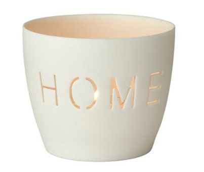 Gift Company Agra Windlicht Home Keramik weiß 