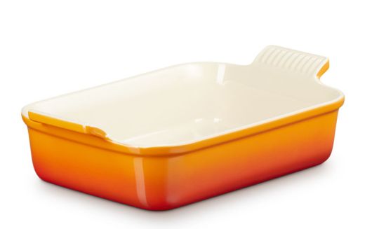 Le Creuset Auflaufform Tradition 26 cm Ofenrot 