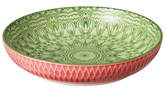 Cilio Schale AMICI Rauten Rosa 21 Cm 