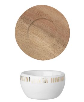 Räder P.e.t. Eierbecher mit Unterteller neutral 7x7x3 cm 