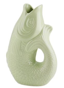 Gift Company Monsieur Carafon Fisch Vase L seafoam 2,7 L 