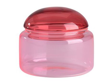 Gift Company Voile Glasdose S Borosilikatglas rot/rosa gs 